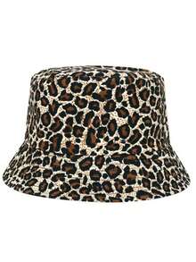 1 pieza Sombrero de cubo reversible unisex con estampados de dibujos animados, adecuado para uso al aire libre, viajes, uso diario, de moda y versátil - impresión - Ver 15