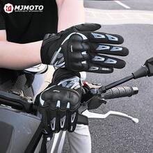 MJMOTO Găng tay xe máy nam nữ, găng tay motocross, găng tay đua xe địa hình, găng tay đạp xe, găng tay câu cá, găng tay leo núi, găng tay thể thao ngoài trời màu xám phản quang. - A - Xem 9