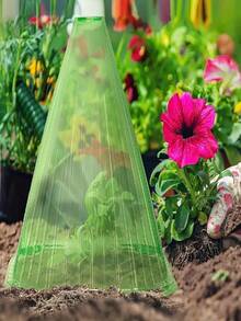Reusable Plant Covers, Protect Plants From Birds, Slugs, Snails, Chickens, Insects, Frost Damage - A - View 12