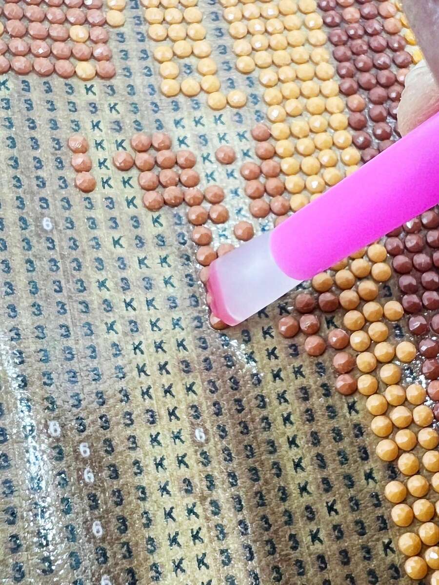 11pcs Diamond Painting Dotting Pen Set, Adult DIY Craft Dotting Pen, Diamond Painting Dotting Tray, Diamond Painting Glue/Clay, Stress Relief Art Tool, 3-Dot/6-Dot/9-Dot Dotting Pen 1pc Each, Small Green Closed Dotting Tray/Small White Pointed Dotting Tray 1pc Each, 2*2cm Glue 6pcs - View 1