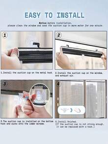 High-Quality Sunshade Fabric - Tear-Resistant, Easy To Install, Suitable For Balcony, Patio And Pool, Provides Excellent Sun Shading, Screening And Privacy Protection. - Multicolor 16PCS - View 9