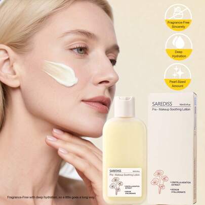 Humectante calmante pre-maquillaje con ácido hialurónico, glicerina y centella asiática para una hidratación profunda. Cosmética coreana, textura ligera de 160ml, nutre para una piel suave y radiante. Un producto esencial de cuidado diario de la piel.