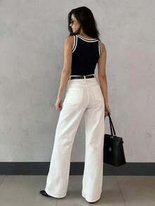 Women Tops - Black - View 9