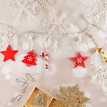 60pcs Metal Curtain Track Hooks S Shaped Small Curtain Metal Drape Wire Hooks For Ceiling Drape Track (Silver) - Silver - View 6