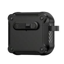 1pc Bluetooth Earphone Protective Case With Lock Clasp, Suitable For Airpods 4 Pro 2/3, Apple Wireless Bluetooth Protective Case, 4th Gen Anti-Drop Earphone Shell, Unisex Design - Multicolor - View 5