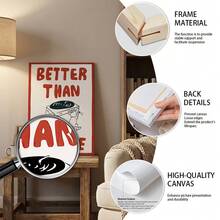 1 tấm tranh in trên vải canvas, hình chuột hoạt hình dễ thương, "Âm nhạc còn tuyệt hơn cả pho mát", thiết kế hiện đại, phong cách và sáng tạo, tranh treo tường trang trí phòng khách, phòng ngủ, hành lang, quà tặng nghệ thuật thay thế, kích thước tối đa 60*90cm. - Đỏ - Xem 5