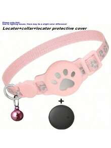 Pet Cat GPS Tracking Collar Set, With Locator And Silicone Protective Case, GPS Smart Anti-Lost Tracker, Real-Time Tracking, No Installation Required, Only Compatible With IOS Devices, Waterproof Pet Safety Locator, Anti-Theft Pet Location Tracker - Multicolor - View 13