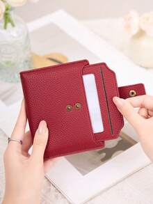 High Capacity RFID Waterproof PU Leather Wallet Card Holder, Essential For Travel - Multicolor - View 4