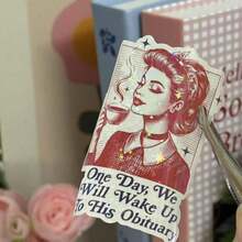 Anti  Sticker, One Day We Will Wake Up To His Obituary, Liberal Leftist, Sticker, Funny Political Stickers,School Supplies,Back To School - A - 查看 2