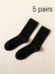 1/3/5 Pairs Customized Name Socks, Customized Text Socks, Customized Printed Socks, Personalized Funny Face Socks, Customized Photo Socks, Can Print Any Text On Socks - Multicolor - View 12