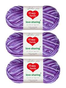 3pcs/Set Ombre Yarn Set, 5-Ply Soft & Fade-Resistant Yarn, Suitable For Crochet DIY Handicraft Projects Like Handmade Carpets, Clothing, Scarves, Ideal For Beginners - Variegated Wool Yarn - View 14