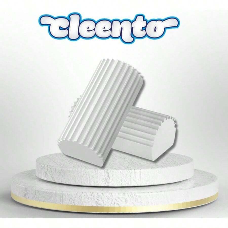 Damp Duster Cleaning Sponge, Multi - Surface Dust Cleaner Eraser Blinds, Hair, Glass, Mirrors, Car, Baseboards Window Grooves - All Purpose, Reuseable Household Supplies (2 Pack) - D - Xem 1