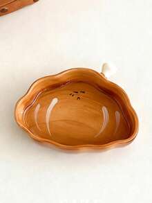 Bộ 1/4 đĩa hình bánh mì dễ thương, đường kính 10cm, dùng đựng salad/tương cà/nước chấm, thích hợp cho bữa sáng, bữa trưa, bữa tối, nhà bếp và trang trí nhà cửa. - Nhiều màu - Xem 8