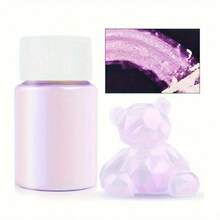 6pcs/Set 0.85Oz Symphony Nail Glitter Mica Powder, Epoxy Resin Powder, Chameleon Iridescent Pearlescent Pigment, For Jewelry Making, Slime Dye - 6 Bottles Of Dye Powder - View 4