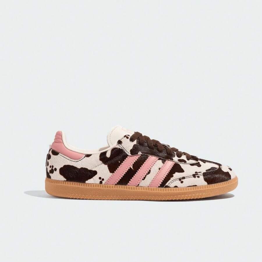 Adidas Originals Unisex SAMBA OG Casual Sports Shoes, Low-Top KK2239 - Pink - View 1