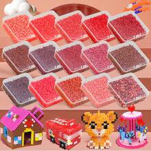 3100pcs 2.6mm Mini Fuse Beads Pixel Puzzle Iron Beads Melt Beads, High Quality DIY Handmade Craft Gift - 2.6mm Perler Beads - View 7