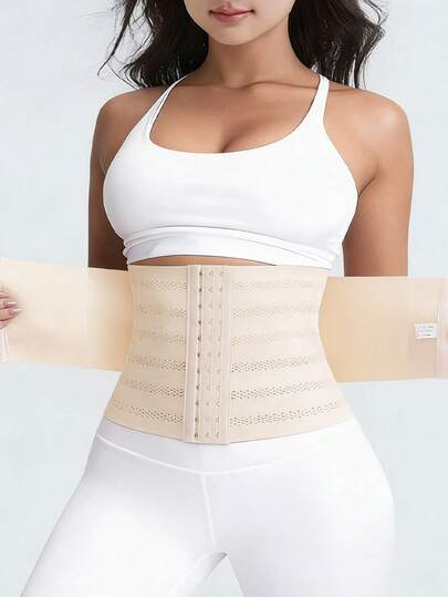 Thin Waist Trainer Belt, Strengthened Version, Women's Waist Cincher, Postpartum Cinched Waist Belt, Sports & Fitness Body Shaper