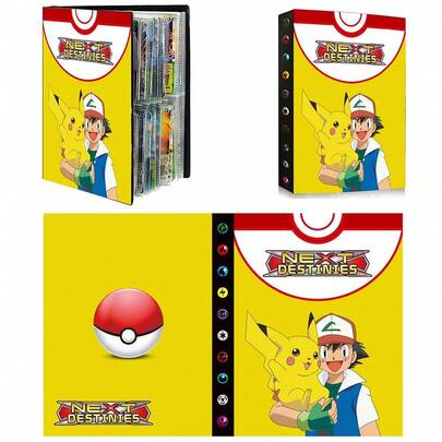 Card Protector Album, Multiple Styles, High-Definition Transparent Non-Stick Film, Game Card Collection Dust-Proof & Wear-Resistant Thick Card Sleeves