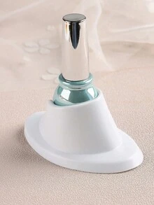 3件套/1件美甲托盘，美甲支架套装，美甲印花架，美甲练习手部调色盘，预涂美甲支架，美甲展示架，家庭美甲沙龙入门套装。适用于美甲沙龙、家庭和学校。（粉色，白色） - 彩色 - 查看 5