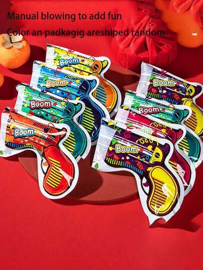 Hộp 12 ống pháo hoa nhiều màu sắc - Đồ trang trí tiệc bằng nhựa PET nhiều màu sắc với họa tiết ngôi sao và trái tim, thích hợp cho đám cưới, sinh nhật, Giáng sinh, Năm mới và Halloween - Đồ dùng và quà tặng cho tiệc lễ hội, đồ trang trí và đồ chơi dễ thương.