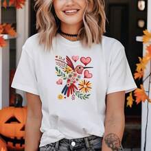 1/2/3 Stücke bunte Boho Kolibri Eisen-Aufnäher-2D flach nicht-synthetische Seide Häkel DTF Transfer Folie, geeignet für T-Shirts, Hüte, Taschen, Retro Hüte - Maschinenwäsche DTF Bügeln - Deko für Herren- und Damenbekleidung, 2D flach - L - Übersicht 6