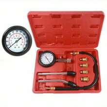 Petrol Engine Compression Test Kit Cylinder Pressure Gauge For Car Auto Repair Mechanics - A - View 10
