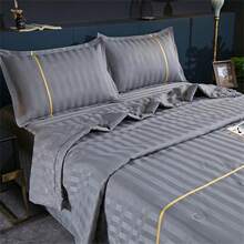 1pc Ice Cream Printed Lightweight Cooling Quilt, Summer Breathable Blanket - Dark Grey - View 5