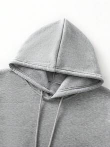 Men's Kangaroo Hoodie Reef Sweatshirt, Cotton, Adjustable Hood And Pocket, Casual And Stylish Style. - Xám - Xem 4