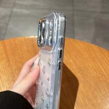 1个银色樱桃树脂手机壳，防震时尚手机套，适用于 - 彩色 - 查看 6