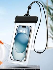 Lightweight Waterproof Phone Pouch Touchscreen Swimming Set Rafting Gear Underwater Photography Transparent Sealed Bag Snorkeling & Hot Spring Phone Storage Bag Spring Gift Party - Multicolor - View 7