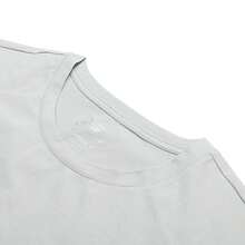 Skechers 2026 New Unisex Knit Short Sleeve T-Shirt, Casual Commuter Wear, P226U032-00MV - Lunar Gray - View 3