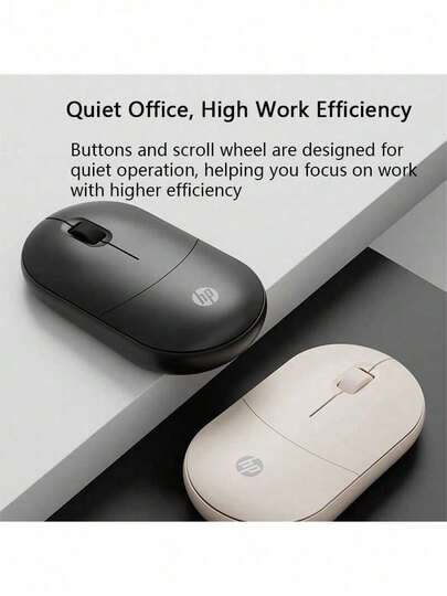 HP Chuột văn phòng không dây M251SE: Truyền tải ổn định 2.4G, thiết kế nhẹ 80g, pin dễ thay thế, tương thích với máy tính xách tay và máy tính để bàn.