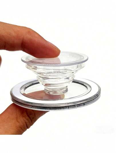 Magnetic Phone Grip Stand With Magnetic Base - Foldable, Compatible With IPhone, Non-Slip Base, Space-Saving Design, Suitable For Video Calls, Gaming, Car Dashboard - Compatible Accessories, Magnetic Phone Holder, Handsfree Viewing, Minimalist Style, Safety Accessory, Office Worker, Gaming Accessory, Compact Accessory, Sturdy Support, Phone Stand, Gift For Friends