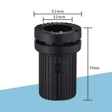 Tuerca de fijación para grifo de lavabo de agua fría y caliente, tuerca anti-aflojamiento de liberación rápida, asiento fijo de instalación rápida U3RG - Naranja - Ver 10