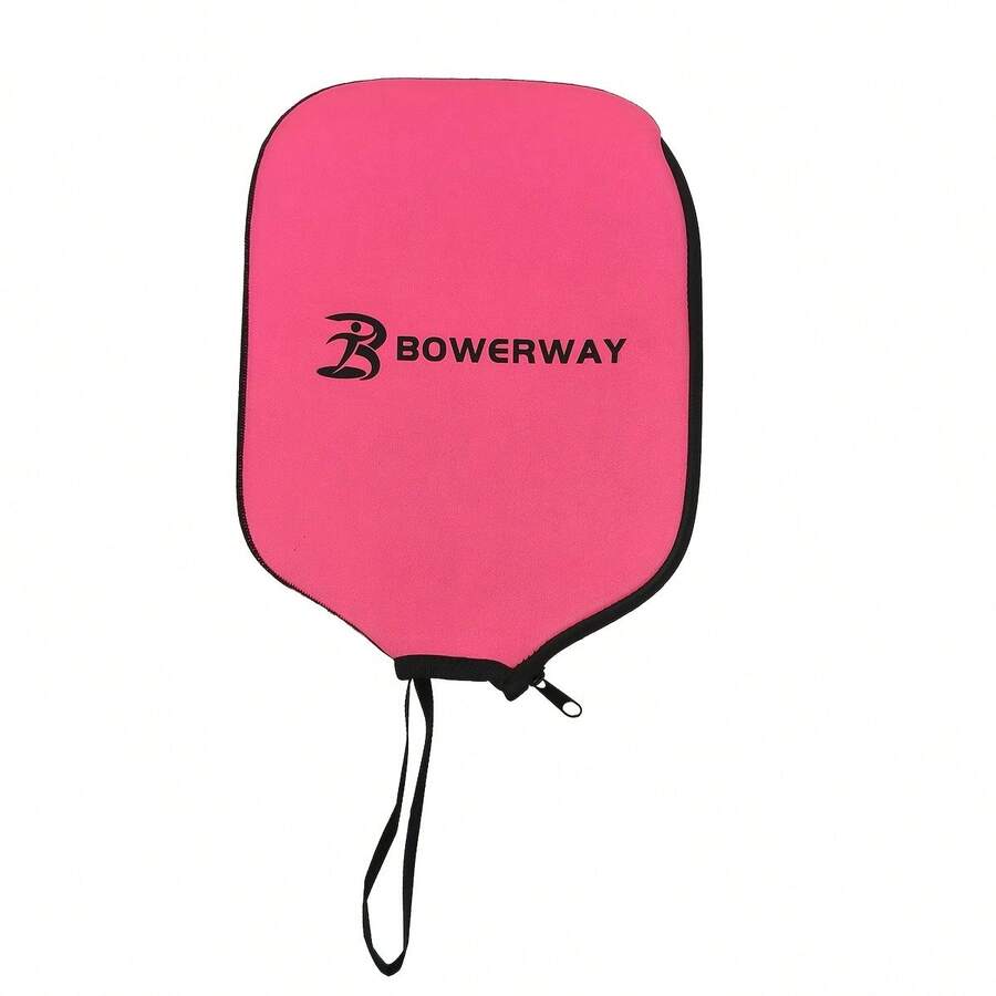 Universal Pickleball Paddle Cover - Durable Neoprene Material, Scratch-Resistant And Impact-Proof, Zipper Closure, Machine Washable - Pink - View 1