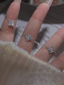 1件装时尚女士五花手链，情人节、生日、母亲节、送给女友、女儿的惊喜礼物 - 五花手鍊 - 查看 4