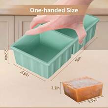 Silicone Freezer Tray : 2 - Cup Freezing Tray With Lid For Meal Prep - 2Pack Silicon Soup Portion Freeze Trays Make Stock Souped Ice Cube - Màu xanh lá cây (2 gói) - Xem 3