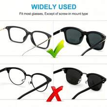 10pcs/5pairs/20pcs/10pairs Soft Comfortable Eyeglass Nose Pads, Soft Nose Pads, Anti-Slip Fashion Eyeglass Nose Pads, Enhance Eyeglass Pads, Gifts - Multicolor - View 5