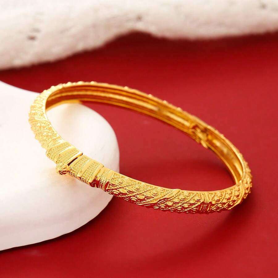 1 chiếc vòng tay charm dành cho nữ / Vòng tay cưới - vòng tay chấm nổi - Xem 1