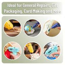 100pcs Hot Melt Glue Sticks, Clear Adhesive Bars, DIY Craft Glue, Suitable For Glue Gun, Office & Home Use, Toy & Plastic Crafts, Industrial Glue Sticks - 10cm - View 4