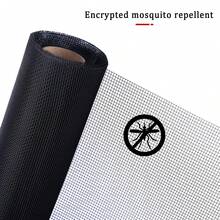 1pc Black DIY Trimable Anti-Mosquito Mesh Net, High Density Invisible Fly Proof Window Screen, Multi-Scene Applicable Anti-Insect & Bird Net - Mosquito Screen - View 8