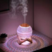Crystal Ball Humidifier, Colorful Night Light, Creative Mute Mist Humidifier With Timing, Auto Power Off Safety Protection, Adjustable Mist Angle, USB Powered - 1PC - View 10