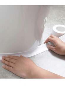 1pc PVC Waterproof Mildew-Proof Sealing Tape, Self-Adhesive Caulk Tape For Kitchen And Bathroom - Multicolor - View 11