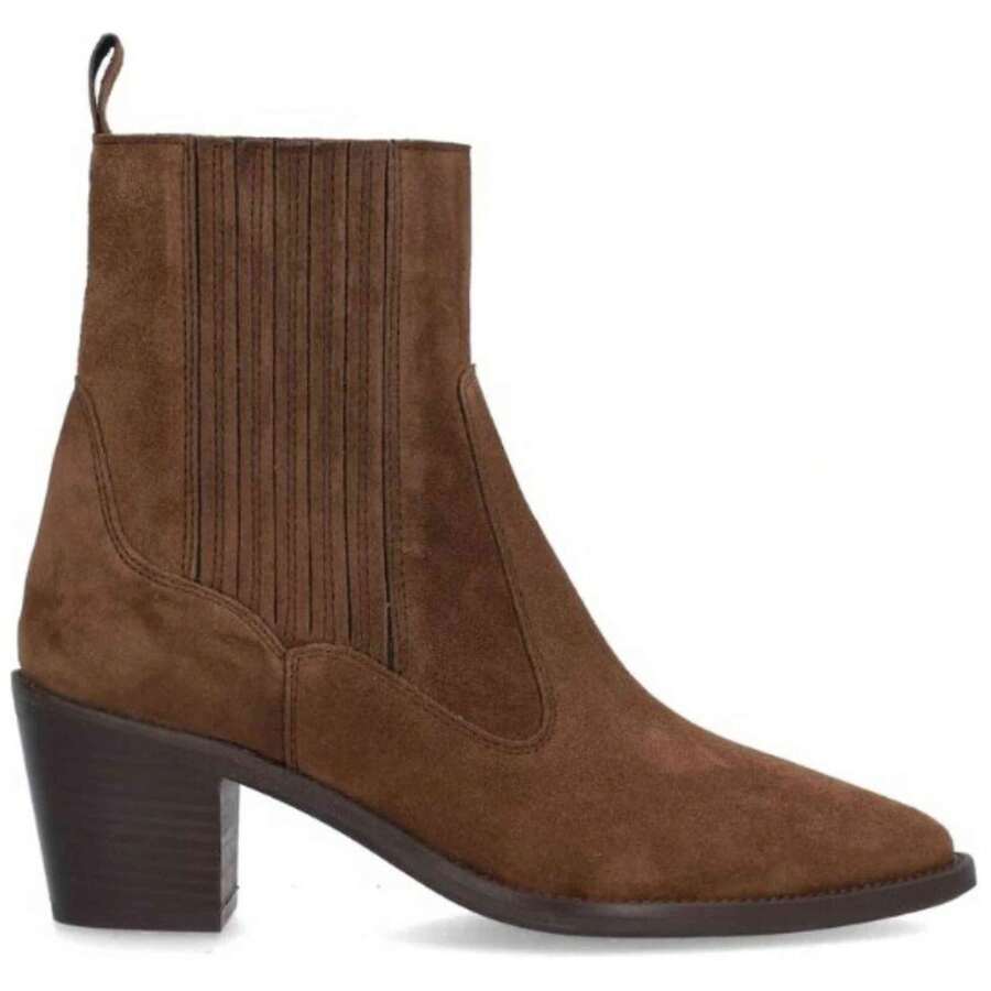 Alpe Ankle Boots 151-25811133 For Women In Color Brown - بني - مشاهدة 1