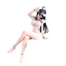 High Appearance OVERLORD Undead Albedo Swimsuit Figure Anime Beautiful Girl Model - 坐姿雅兒貝德 - 查看 5