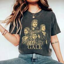 Gale  3 Shirt, Gale Dekarios Tee, Vintage BG3 Merch, Fantasy RPG Gamer Gift - Black - View 1