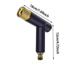 花园软管，高压可伸缩魔术软管，用于花园浇水和清洁，金属接头喷头，喷洒装置 - A - 查看 10