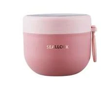 600ml Portable Oatmeal Yogurt Cup, PP Material Food Storage Container With Lid, Spoon And Silicone Handle, Breakfast Cup, Food Container, Lunch Bag, Oatmeal Cup Lunch Bag, Leak-Proof Food Container, Suitable For Home, School, Office, Travel, Back To School, Outdoor Picnic, Suitable For Holding Fruit, Pudding, Yogurt, Salad, Cereal, Milk And Soup - Multicolor - View 12
