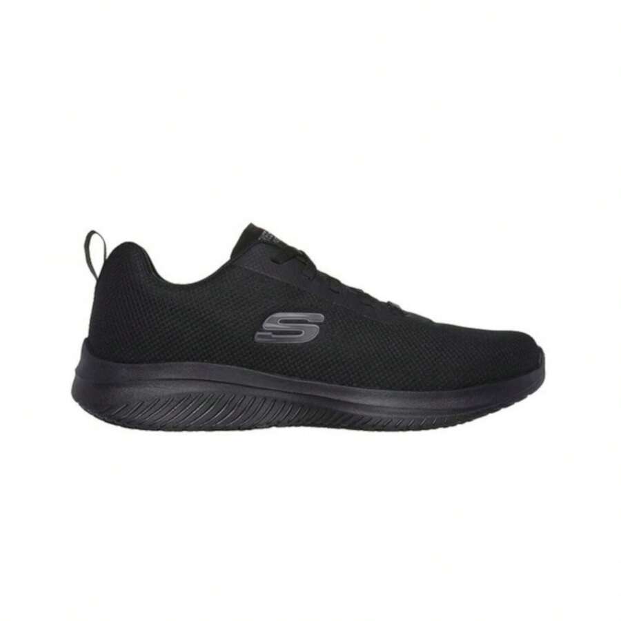 Skechers Ultra Flex Sneakers For Men In Black - Designed For Comfort And Lightness, With A Non-Slip Sole To Prevent Slipping. Perfect For Hospitality Work. Recognized Brand: SKECHERS. Ideal For Men Who Seek Comfort And Security With Every Step. - 黑色 - 查看 1