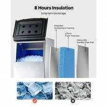 The Kitchen Ice Machine And Accessories - 250lbs - View 2